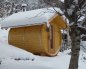 Preview: Fasssauna  Saunafass mit Holzofen Sauna holzbeheizt